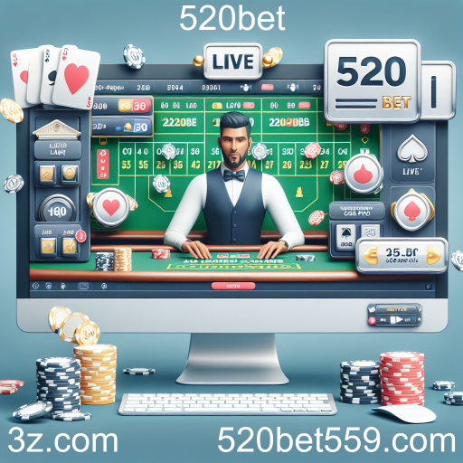 A Experiência Imersiva da Categoria 'Ao Vivo' no 520bet
